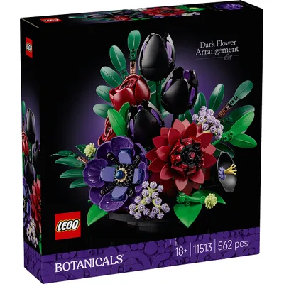 Dark Flower Arrangement — box