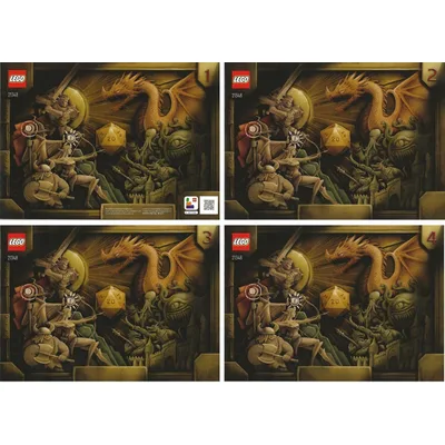 Dungeons & Dragons: Red Dragon's Tale — instructions