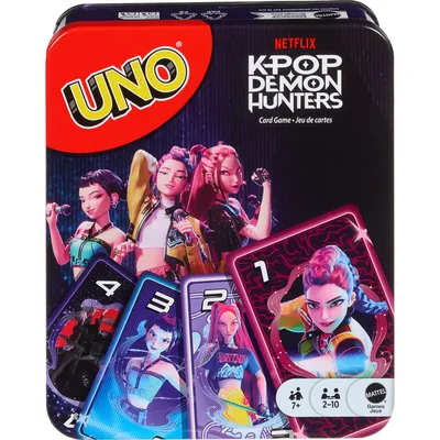 UNO KPop Demon Hunters — Collector Tin
