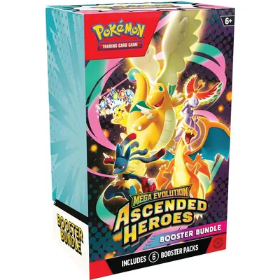 Pokémon TCG: Ascended Heroes Booster Bundle