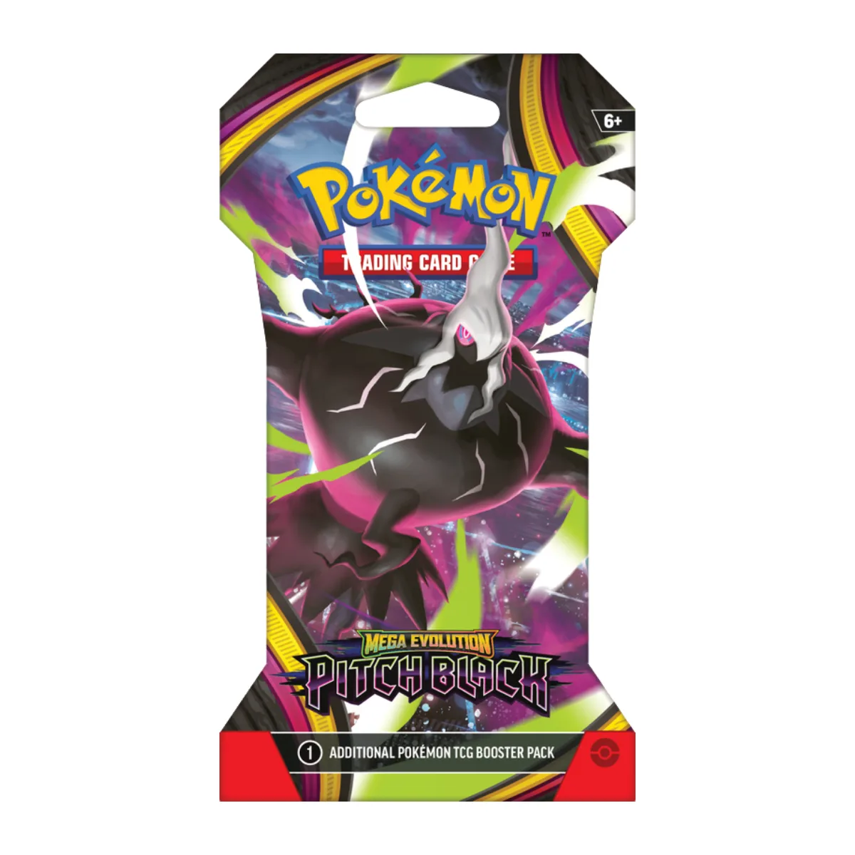 Pokémon TCG: Mega Evolution - Pitch Black Sleeved Booster